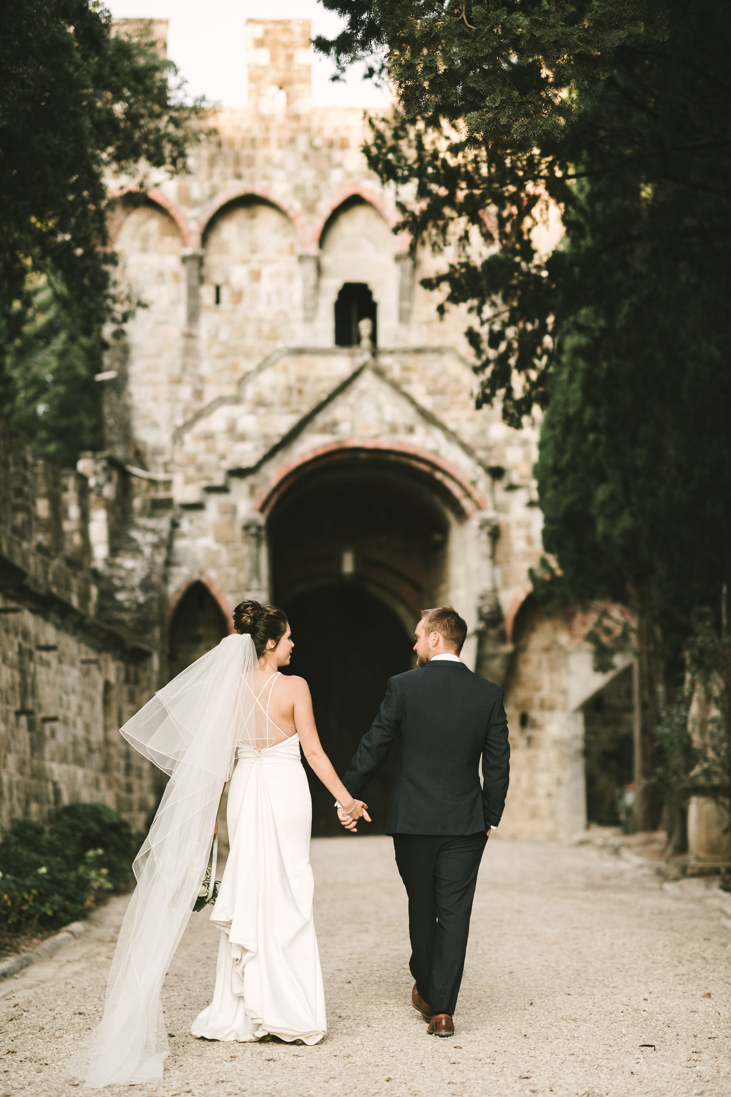 castle wedding in Tuscany